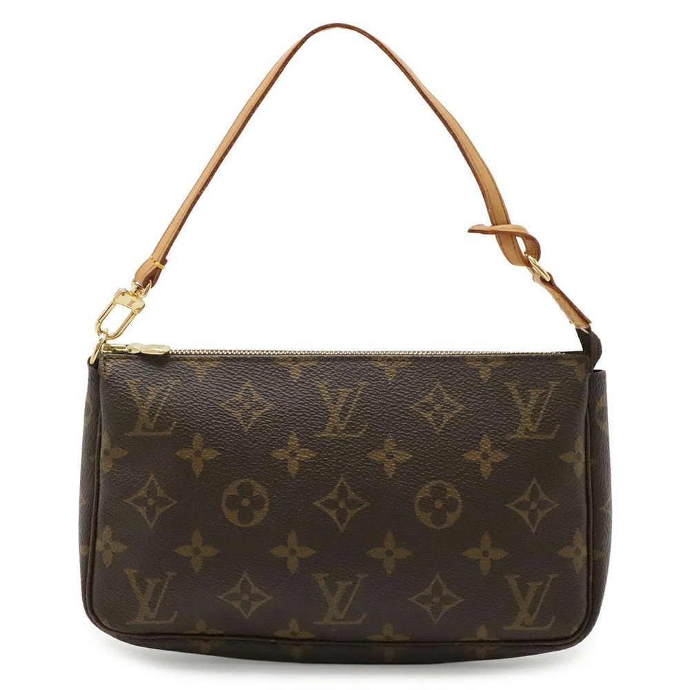 LOUIS VUITTON Monogram Pochette Accessoires Accessory Pouch Clutch Handbag Bag